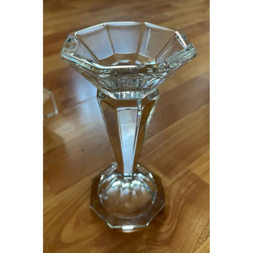 Mikasa Aristocrat Full Lead  Crystal Candlesticks‎ Set